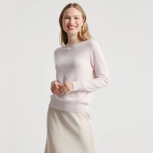 Quince Mongolian Cashmere Crewneck Sweater